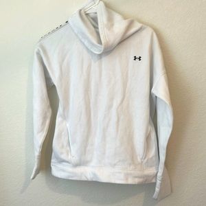 White under armour hoodie!